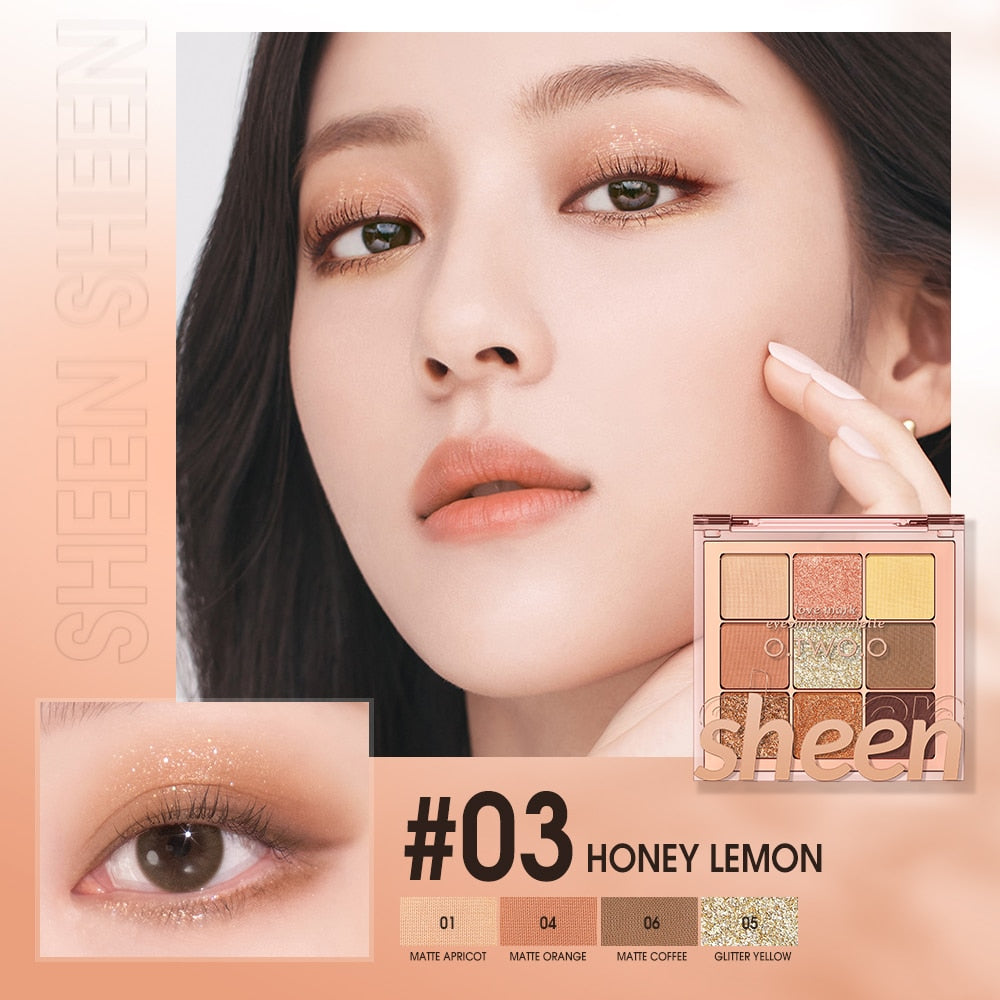 Shimmer Matte Eyeshadow Palette