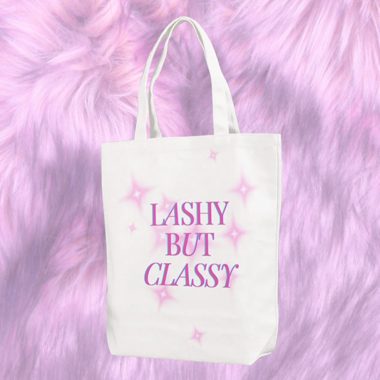 "Lashy but Classy" Canvas Bag