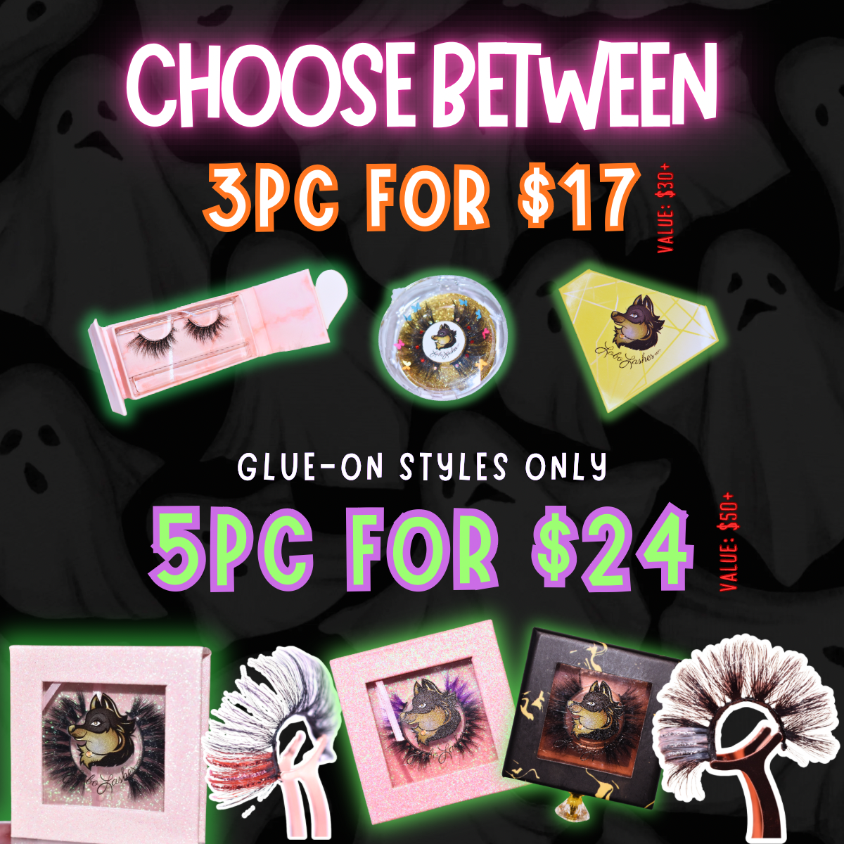 Mystery Spooky Lash Bag