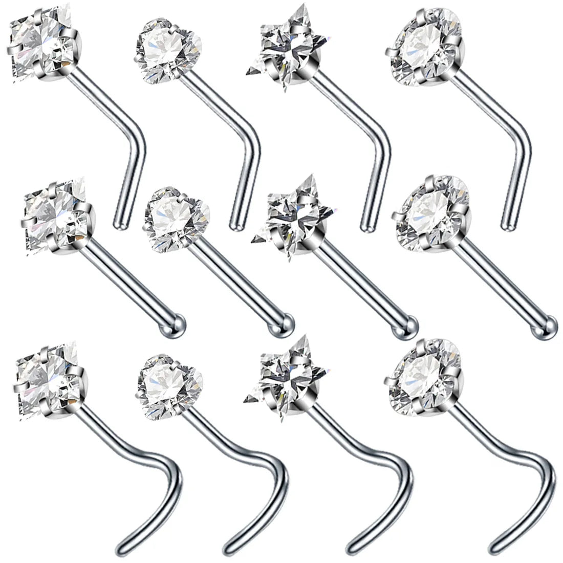 Romantic Dream Nose Stud Set