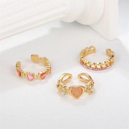 Heartfelt Trio Ring Set