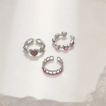 Heartfelt Trio Ring Set