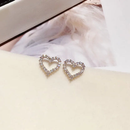 Heartfelt Sparkle Studs