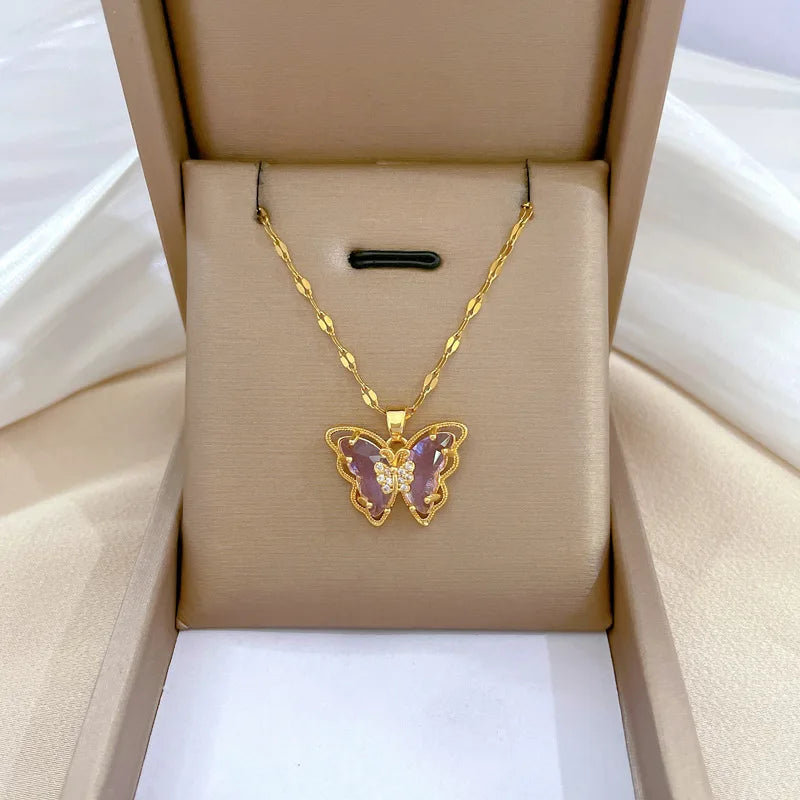 Butterfly Kisses Necklace