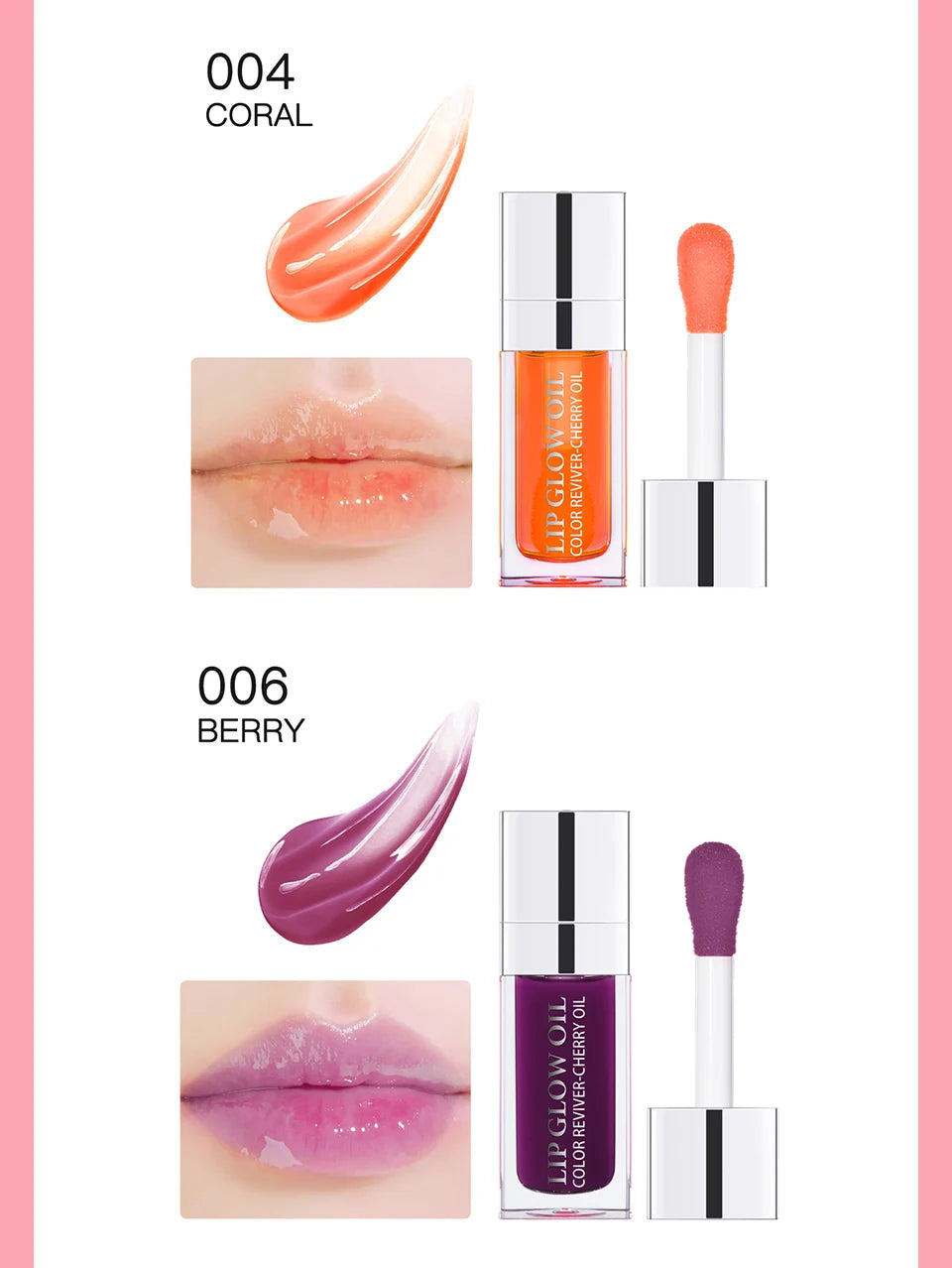 Cherry Kiss Lip Glow Oil