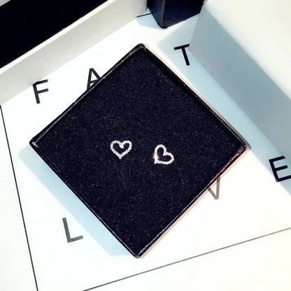 Heartfelt Sparkle Studs