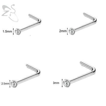 Starry Stud Nose Piercing Set