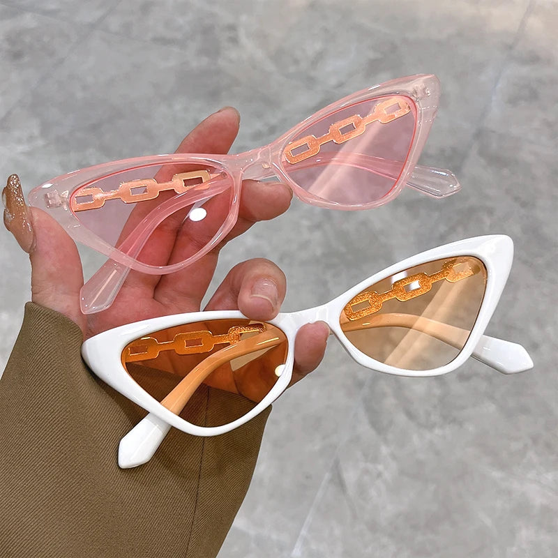 Petite Prism Cat-Eye Sunglasses