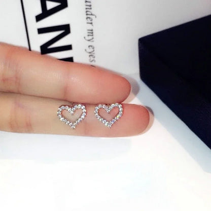 Heartfelt Sparkle Studs