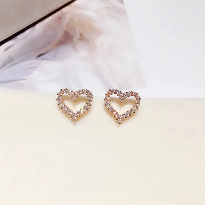 Heartfelt Sparkle Studs