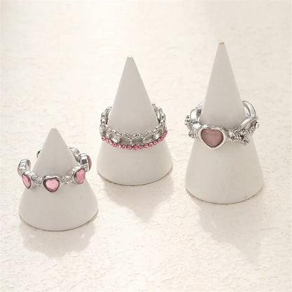 Heartfelt Trio Ring Set