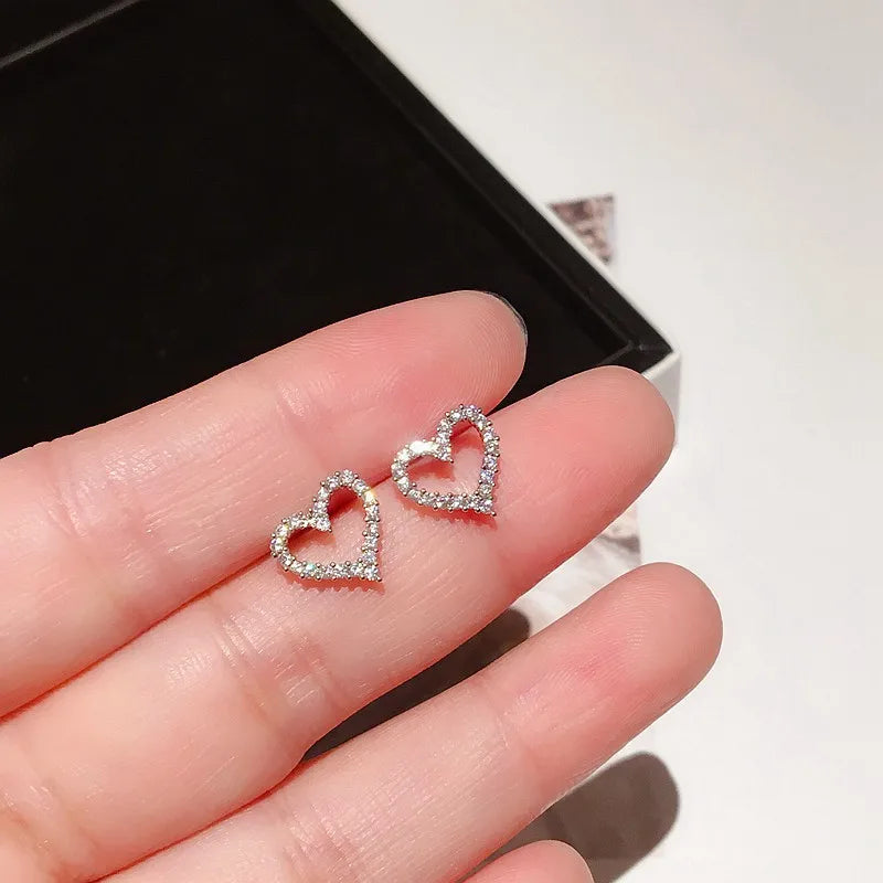 Heartfelt Sparkle Studs