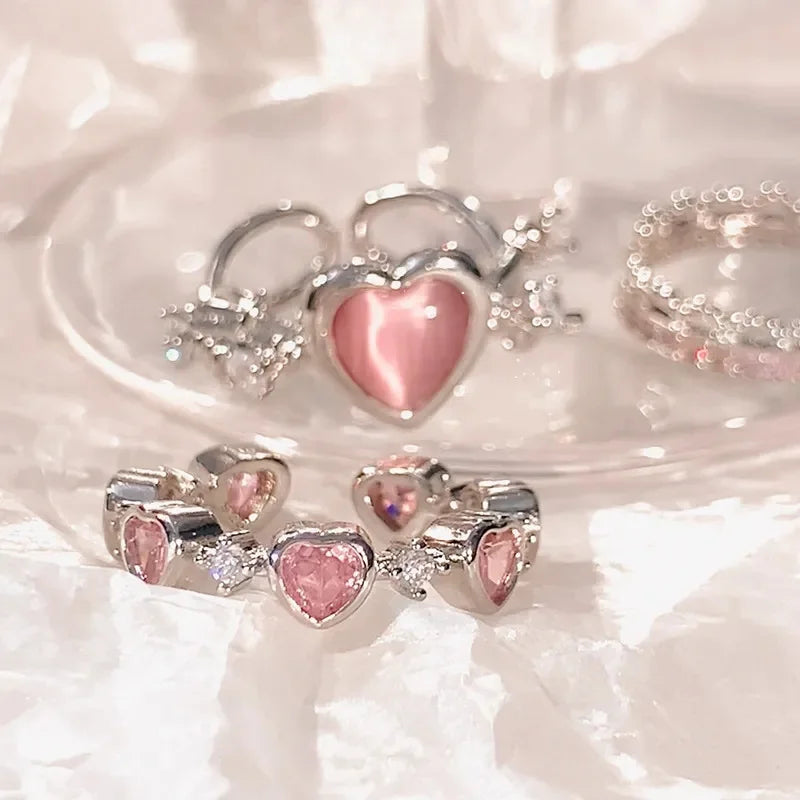 Heartfelt Trio Ring Set