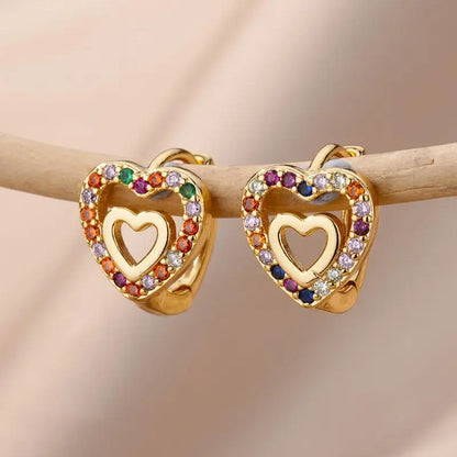 Golden Love Glow Earrings