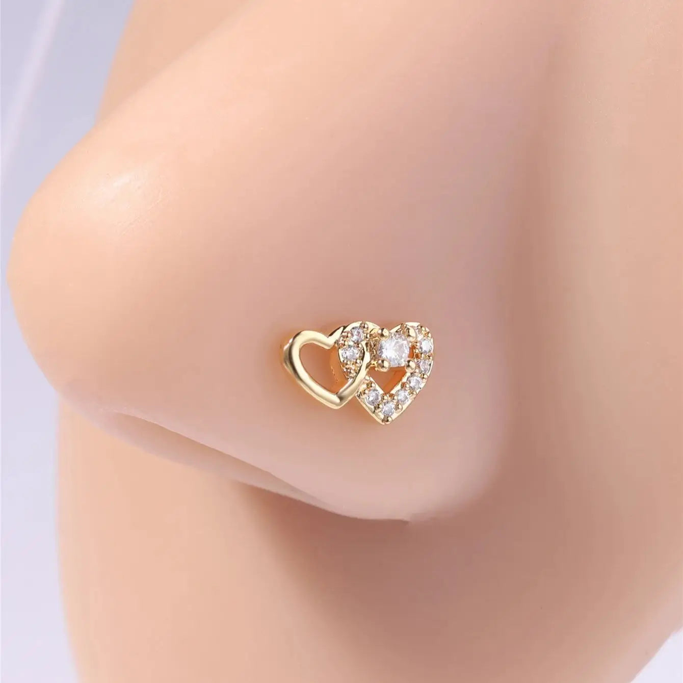 Sweetheart Sparkle Nose Stud