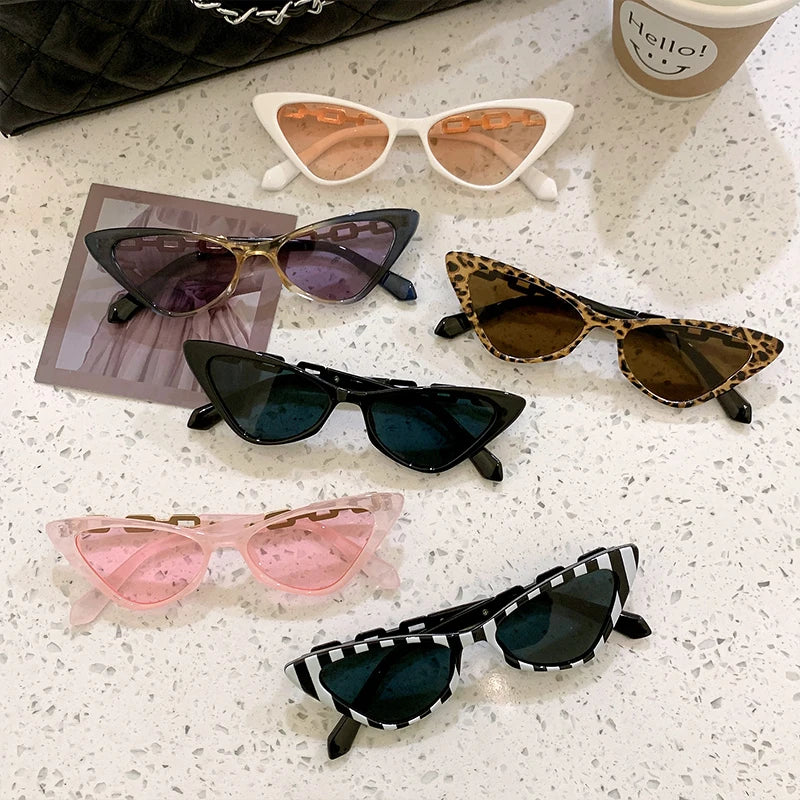 Petite Prism Cat-Eye Sunglasses